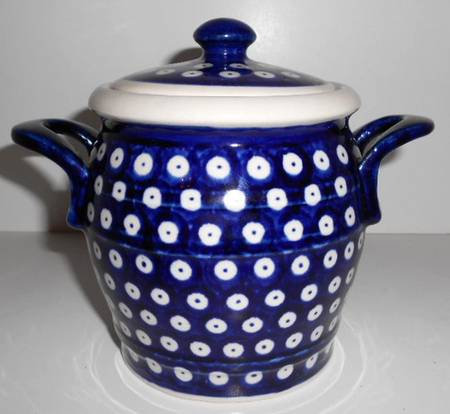 True Blue 6" Storage Jar & Lid
