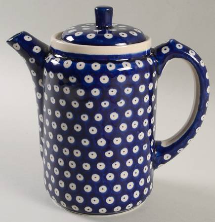 True Blue Coffee Pot & Lid