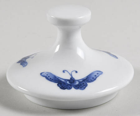 Blue Rose Lid for Teapot