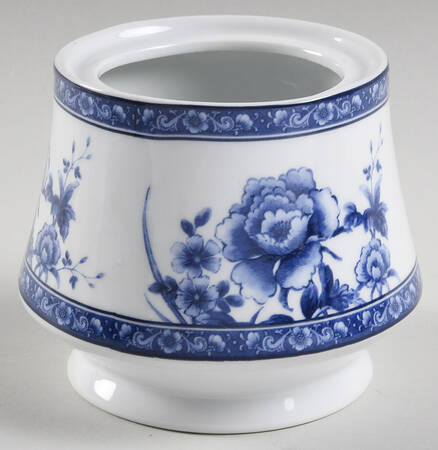 Blue Rose Sugar Bowl No Lid