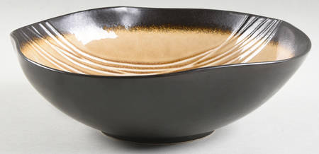 Galaxy Amber 9" Round Vegetable Bowl