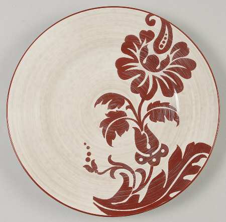 Damask Salad/Dessert Plate