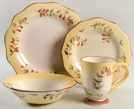 Tuscan Retreat 4 Piece Place Setting