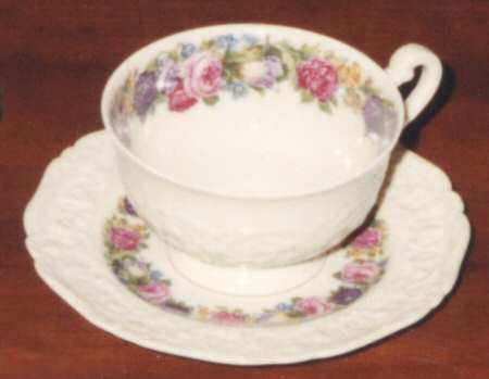 BLK151 Footed Cup & Saucer Set