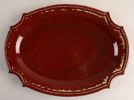 Tudor 15" Oval Serving Platter