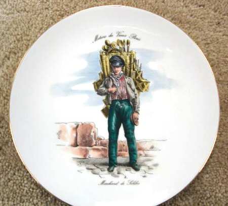 Metiers du Vieux Paris Dinner Plate
