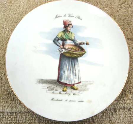 Metiers du Vieux Paris Dinner Plate