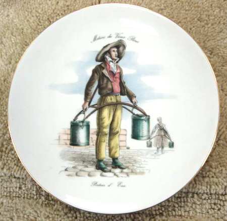 Metiers du Vieux Paris Dinner Plate