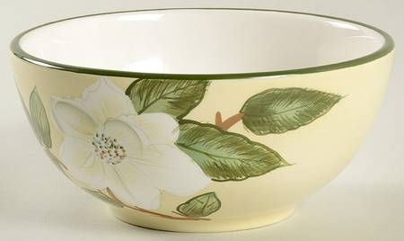 Magnolia Collection Soup/Cereal Bowl