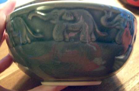 Elephant Family Coupe Soup Bowl