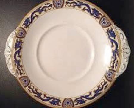 2868 Handled Cake Plate