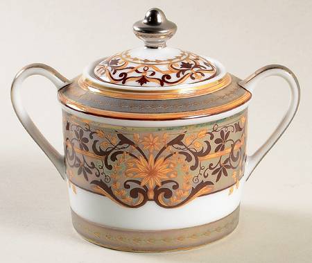 Boulle Sugar Bowl & Lid
