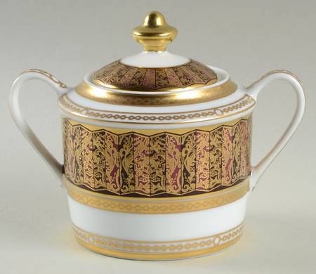 Eventail Sugar Bowl & Lid