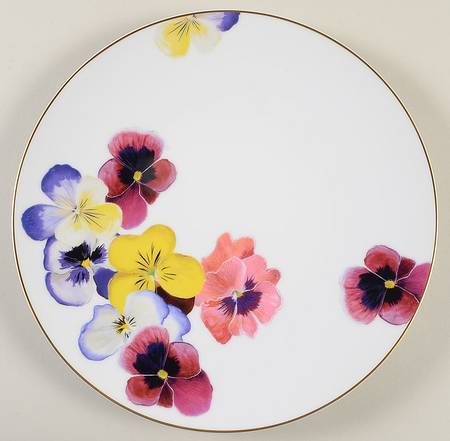 Pensees Dinner Plate
