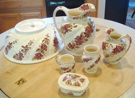 Sylvia Pink and Brown Mug