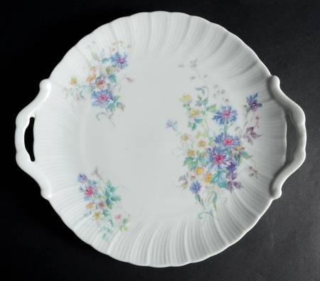 Poitou Handled Cake Plate