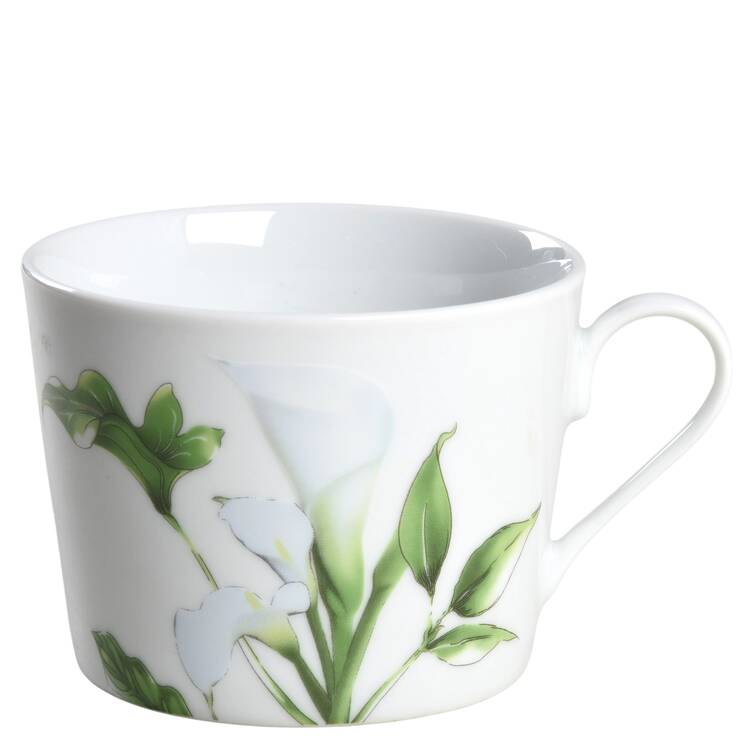White Lily Flat Cup