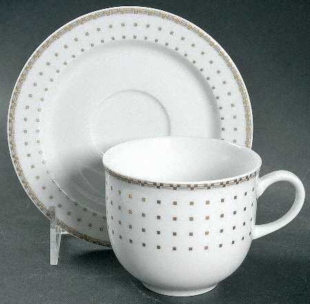 Helaine Flat Cup & Saucer Set
