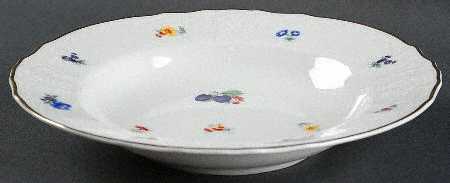 Genori Fruit Large Rim Soup Bowl