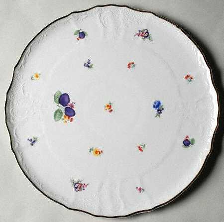 Genori Fruit Cake Plate