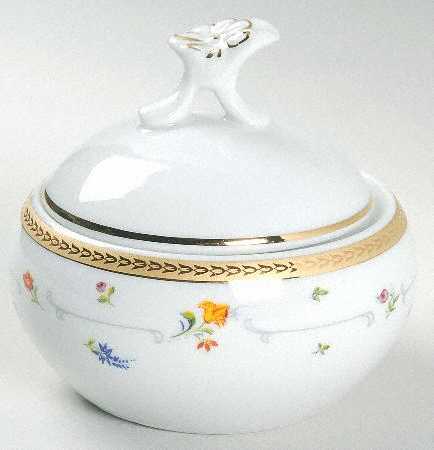 Petite Fleur Sugar Bowl & Lid
