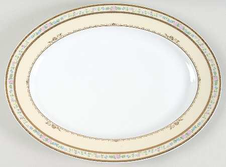 Saphyr 14" Oval Serving Platter