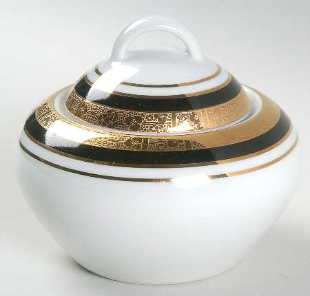 Westport Black Sugar Bowl & Lid