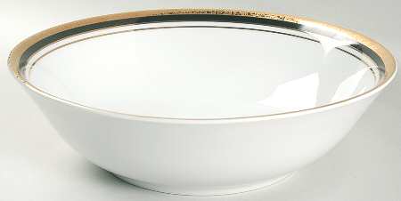 Westport Black 9" Round Serving Bowl