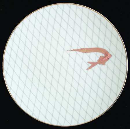 Les Poissons d'Or (Golden Fish, Newer, 2008) Dinner Plate