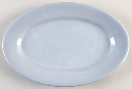 Lune Blue 12" Oval Serving Platter