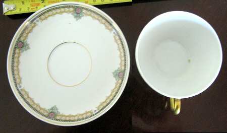 BWD621 Footed Cup & Saucer Set