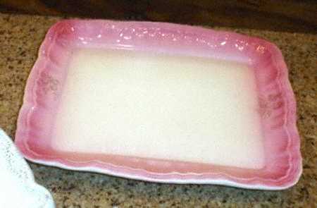 3871 Cheese Dish with Lid, Base Only (Wedge)