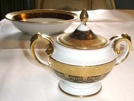BLK153 Sugar Bowl & Lid