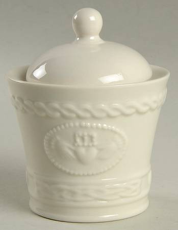 Claddagh Collection Sugar Bowl & Lid