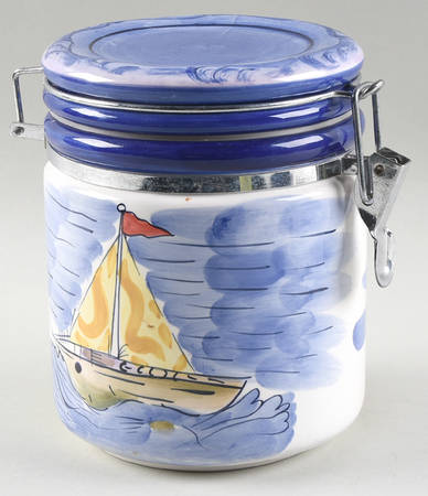 Nantucket Collection Medium Canister & Lid