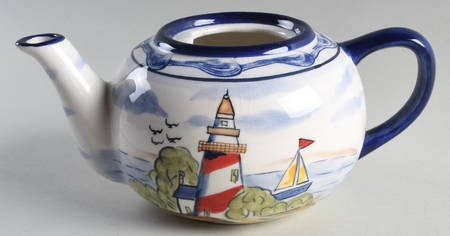 Nantucket Collection Teapot No Lid