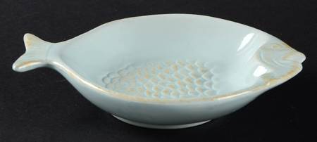 Seashell Collection Aqua Figural All Purpose Bowl