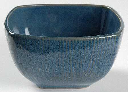 Radiant Lines Denim Blue Soup/Cereal Bowl
