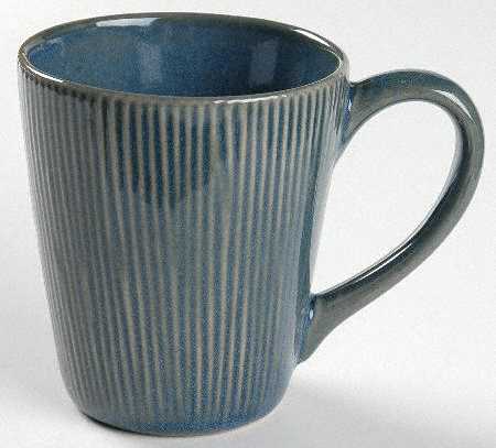 Radiant Lines Denim Blue Mug