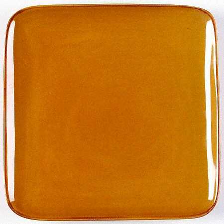 Retro Collection Yellow Salad Plate