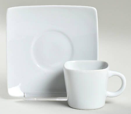 BSE1 Flat Demitasse Cup & Saucer Set