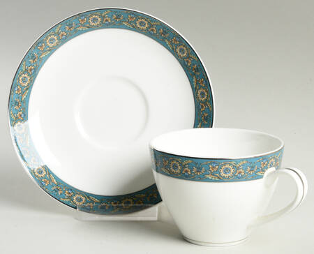 Persia Flat Cup & Saucer Set