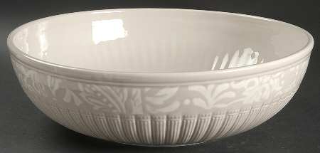 Estate Damask 13" Round Serving Bowl