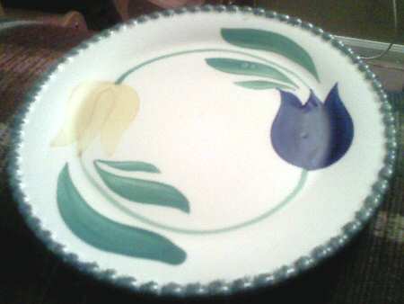 Tricolor Saucer