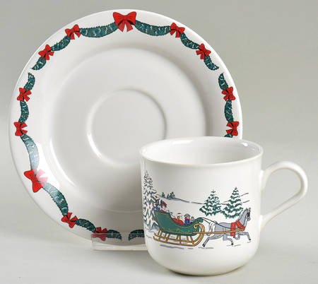 BHS10 Flat Cup & Saucer Set