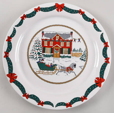 BHS10 12" Chop Plate (Round Platter)