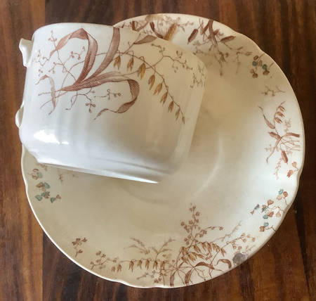 Harvest Flat Cup & Saucer Set