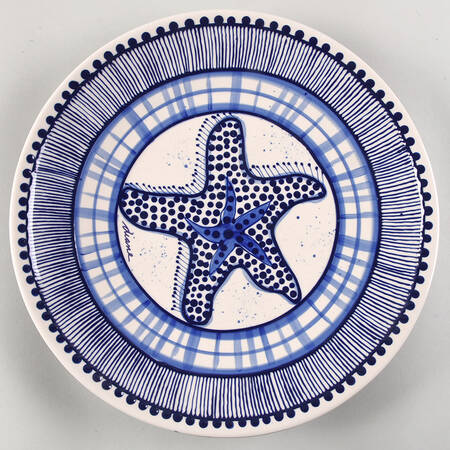 Blue Delft Chop Plate (Round Platter)