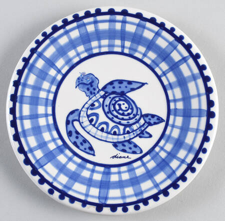 Blue Delft Salad Plate