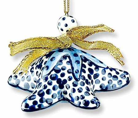Blue Delft Ornament